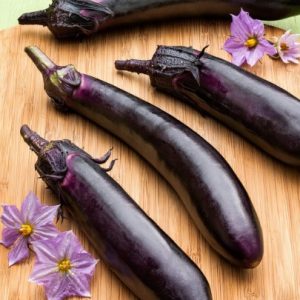 بذر بادمجان قلمی سیاه ژاپنی