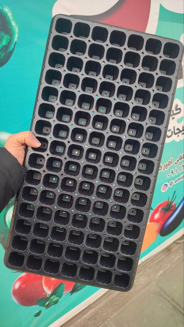 سینی نشا یک بار مصرف 105 حفره ( 5 عدد ) - تصویر 1